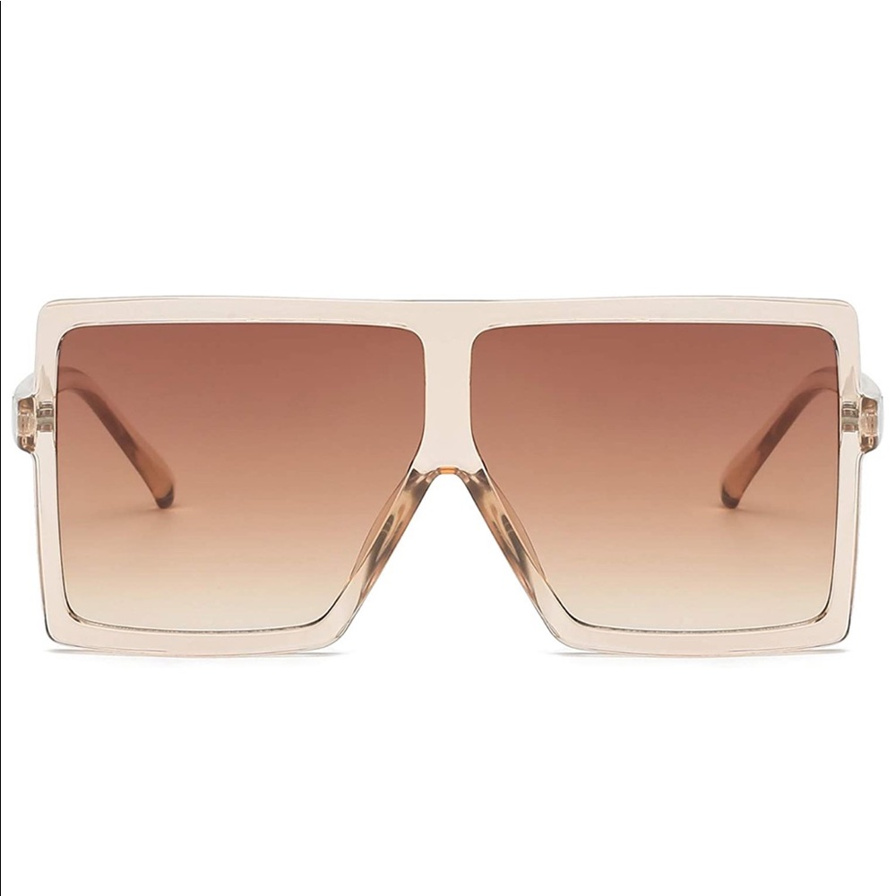Oversized sunglasses - Tan